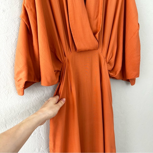 SWF Plunge Midi Dress in Penthouse - Picture 7 of 14